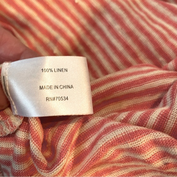 Orvis 100% linen shirt, EUC - Picture 4 of 4